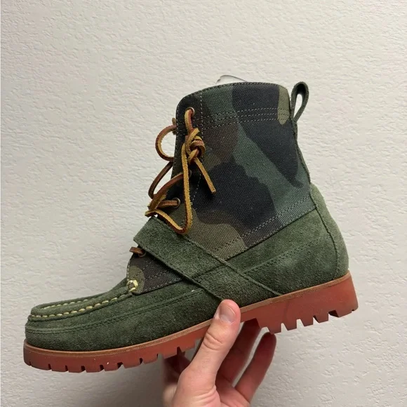 Polo Ralph Lauren Camo Ranger Boots